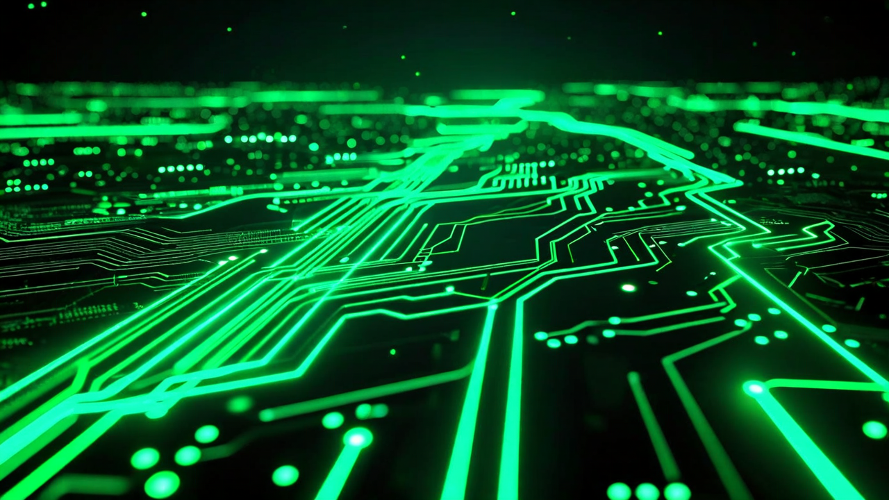 Data streams flowing through circuit conduits